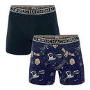 Muchachomalo Heren Boxer Men 2-Pack Shorts Always Connected ACON1010 - Jambelles