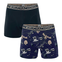 Muchachomalo Heren Boxer Men 2-Pack Shorts Always Connected ACON1010 - Jambelles
