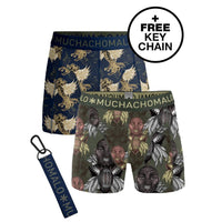Muchachomalo Heren Boxer Men 2-Pack Shorts King Maori MAOKI1010 - Jambelles