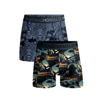 Muchachomalo Heren Boxer Men 2-Pack Shorts Man Lion MANLION1010 - Jambelles