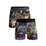 Muchachomalo Heren Boxer Men 2-Pack Shorts Redridinghood Hansel REDRIDINGHOODHANSEL1010 - Jambelles