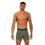 Men 3-pack Boxer Shorts Solid Microfiber 3P U-MICROFIB1010