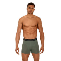 Men 3-pack Boxer Shorts Solid Microfiber 3P U-MICROFIB1010