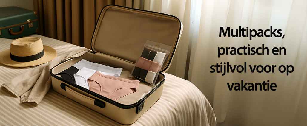 Multipacks Ondergoed-Sokken-Pantys op Vakantie: Slim, Stijlvol en Praktisch!