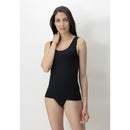 Oroblu Dames Hemd DV Caraco Vest Round Neck VOBS01042 - Jambelles