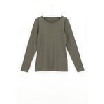 Oroblu Dames Hemd Perfect Line Cotton - T-Shirt Long VOBT01676 - Jambelles