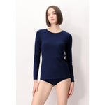 Oroblu Dames Hemd Perfect Line Cotton - T-Shirt Long VOBT01676 - Jambelles