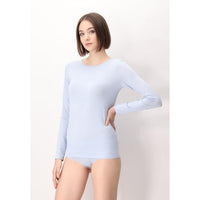 Oroblu Dames Hemd Perfect Line Modal - T-Shirt Long Sleeve VOBT01596 - Jambelles