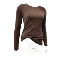 Oroblu Dames Hemd Perfect Line Modal - T-Shirt Long Sleeve VOBT01596 - Jambelles