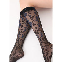 Oroblu Dames Kniekousen Shaded Roses 20 Kniekous VOBC67920 - Jambelles