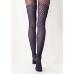 Oroblu Dames Panty Checked Lace 20 VOBC67915 - Jambelles