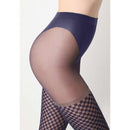 Oroblu Dames Panty Checked Lace 20 VOBC67915 - Jambelles