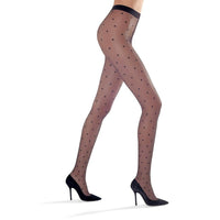 Oroblu Dames Panty CLOE tights fashion 20 denier VOBC64520 - Jambelles