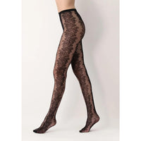 Oroblu Dames Panty Floral Net VOBC67131 - Jambelles