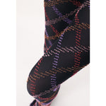 Oroblu Dames Panty Fur Tartan 50 VOBC67907 - Jambelles