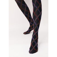 Oroblu Dames Panty Fur Tartan 50 VOBC67907 - Jambelles