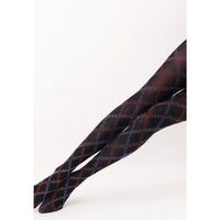 Oroblu Dames Panty Fur Tartan 50 VOBC67907 - Jambelles