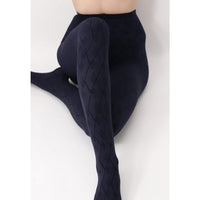 Oroblu Dames Panty Jacquard Design 60 VOBC67904 - Jambelles