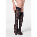Oroblu Dames Panty Kniekousen Lace Allure 30 Kniekous Vobc68498 - Jambelles
