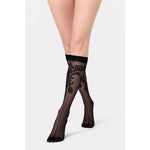 Oroblu Dames Panty Kniekousen Lace Detail 20 Kniekous Vobc68499 - Jambelles