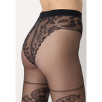 Oroblu Dames Panty Paisley 20 VOBC67395 - Jambelles