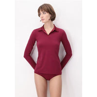 Oroblu Dames Shirt Perfect Line Cotton - Polo Lo VOBT01677 - Jambelles