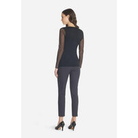 Oroblu Dames Shirt PERFECT LINE T-Shirt Tulle Long Sleeve - Jambelles