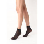 Oroblu Dames Sokken Demi-Bas Bright Leaves 20 Sok VOBC66690 - Jambelles