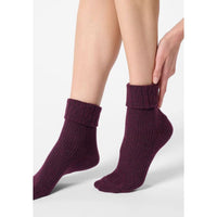 Oroblu Dames Sokken Fine Cashmere Blend Hilda sock rib VOBFCB31S - Jambelles