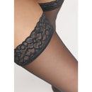 Oroblu Dames Stay-up Kousen BAS CHIC UP 15 stocking den lycra stay-up VOBC01000 - Jambelles