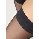 Oroblu Dames Stay-up Kousen Bas Geo Up 8 Stocking Stay-Up VOBC01003 - Jambelles