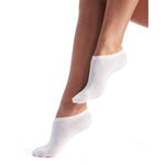 Oroblu Dames Voetjes Solange Sport Footlet Cotton/Lycra 2 paar VOBC01071 - Jambelles