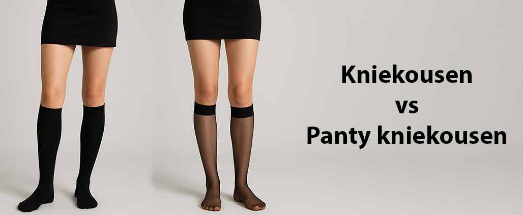 Kniekousen versus Panty Kniekousen voor Dames: Wat is het Verschil?