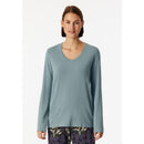 Schiesser Dames Nacht Shirt Lange mouw 182101 - Jambelles