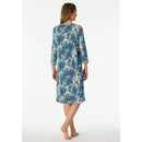 Schiesser Dames Nachthemd 3/4 Arm 100cm 181234 - Jambelles