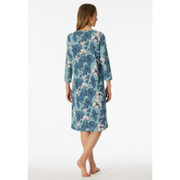 Schiesser Dames Nachthemd 3/4 Arm 100cm 181234 - Jambelles