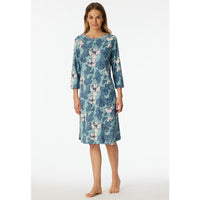 Schiesser Dames Nachthemd 3/4 Arm 100cm 181234 - Jambelles