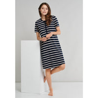 Schiesser Dames Nachthemd Sleep-Shirt 1/2 174861 - Jambelles