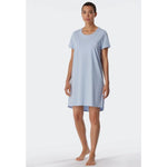 Schiesser Dames Nachthemd Sleepshirt 1/2 Arm, 85cm 179130 - Jambelles
