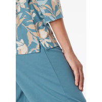 Schiesser Dames Pyjama Set Schlafanzug 3/4 181236 - Jambelles