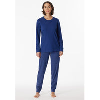Schiesser Dames Pyjama Set Schlafanzug lang 180063 - Jambelles