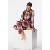 Schiesser Dames Pyjama Set Schlafanzug lang 180437 - Jambelles