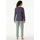 Schiesser Dames Pyjama Set Schlafanzug lang 181746 - Jambelles