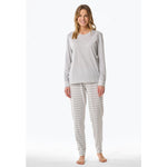 Schiesser Dames Pyjama Set Schlafanzug lang 181746 - Jambelles