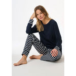 Schiesser Dames Pyjama Set Schlafanzug lang 181746 - Jambelles