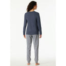 Schiesser Dames Pyjama Set Schlafanzug lang 181746 - Jambelles
