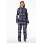 Schiesser Dames Pyjama Set Schlafanzug lang 182122 - Jambelles