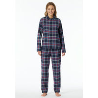 Schiesser Dames Pyjama Set Schlafanzug lang 182122 - Jambelles