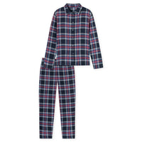 Schiesser Dames Pyjama Set Schlafanzug lang 182122 - Jambelles