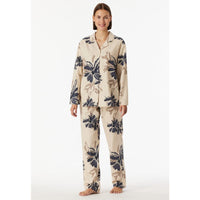Schiesser Dames Pyjama Set Schlafanzug lang 183064 - Jambelles
